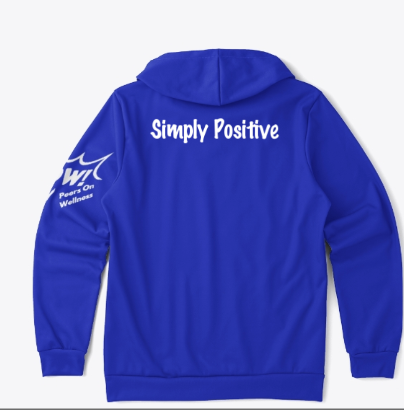 Simply Positive Sweatshirt X Babson Peers On Wellness