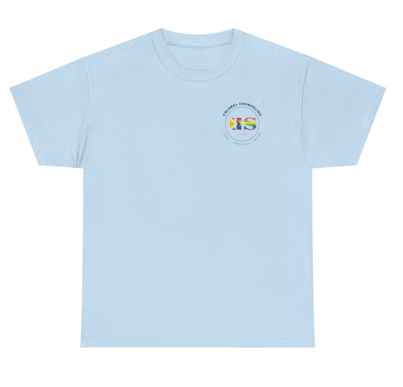 Colors + Counseling X The Simple Emotions T-shirts