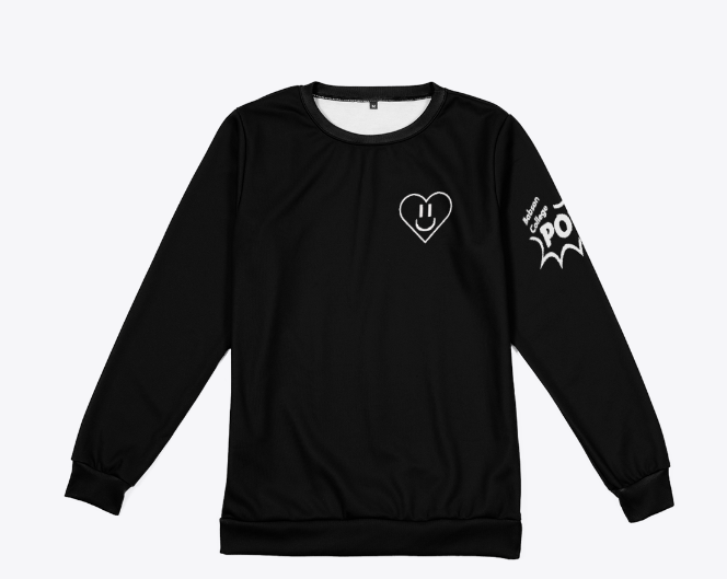 Simply Positive Crewneck X Babson Peers On Wellness – The Simple